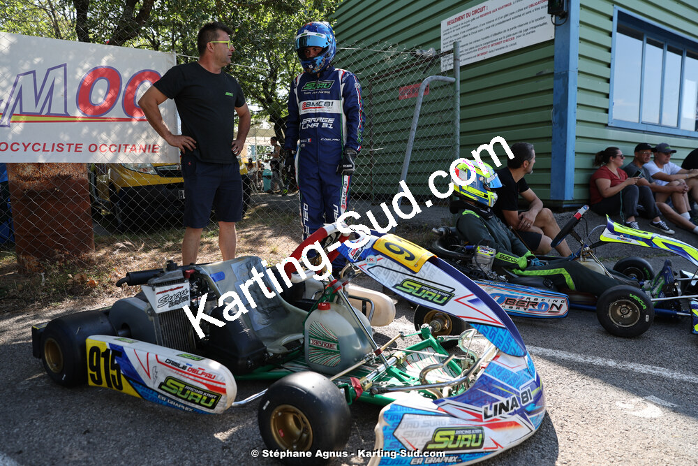 09/07/2023 : 1ère manche du Challenge Jean-Claude Sanchez à Belmont sur Rance (photos Stéphane Agnus) 2023 — karting