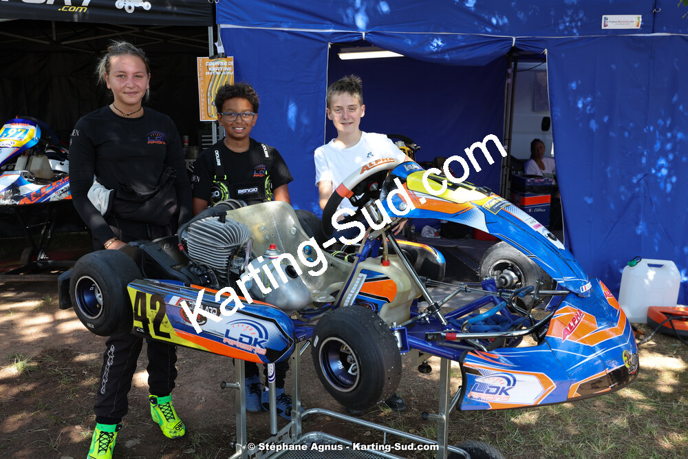 09/07/2023 : 1ère manche du Challenge Jean-Claude Sanchez à Belmont sur Rance (photos Stéphane Agnus) 2023 — karting