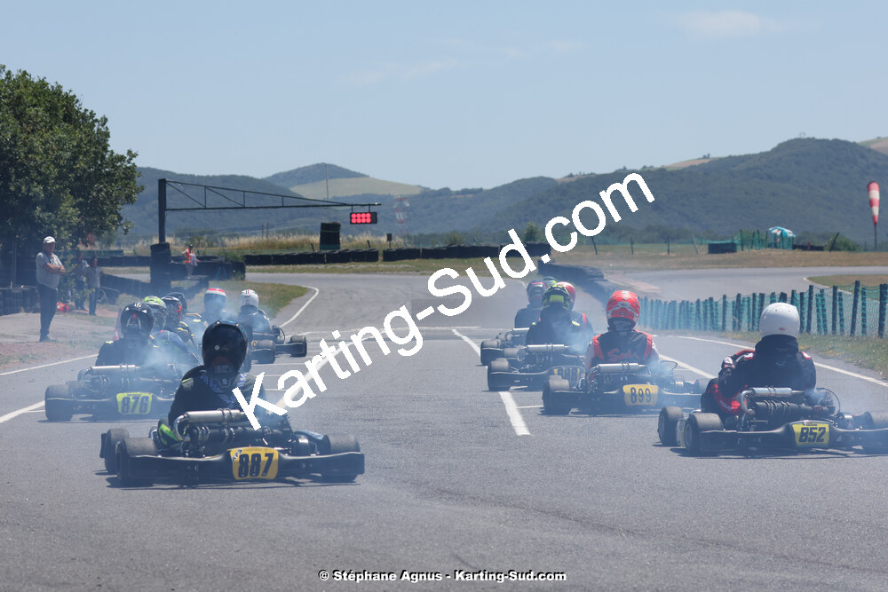 09/07/2023 : 1ère manche du Challenge Jean-Claude Sanchez à Belmont sur Rance (photos Stéphane Agnus) 2023 — karting
