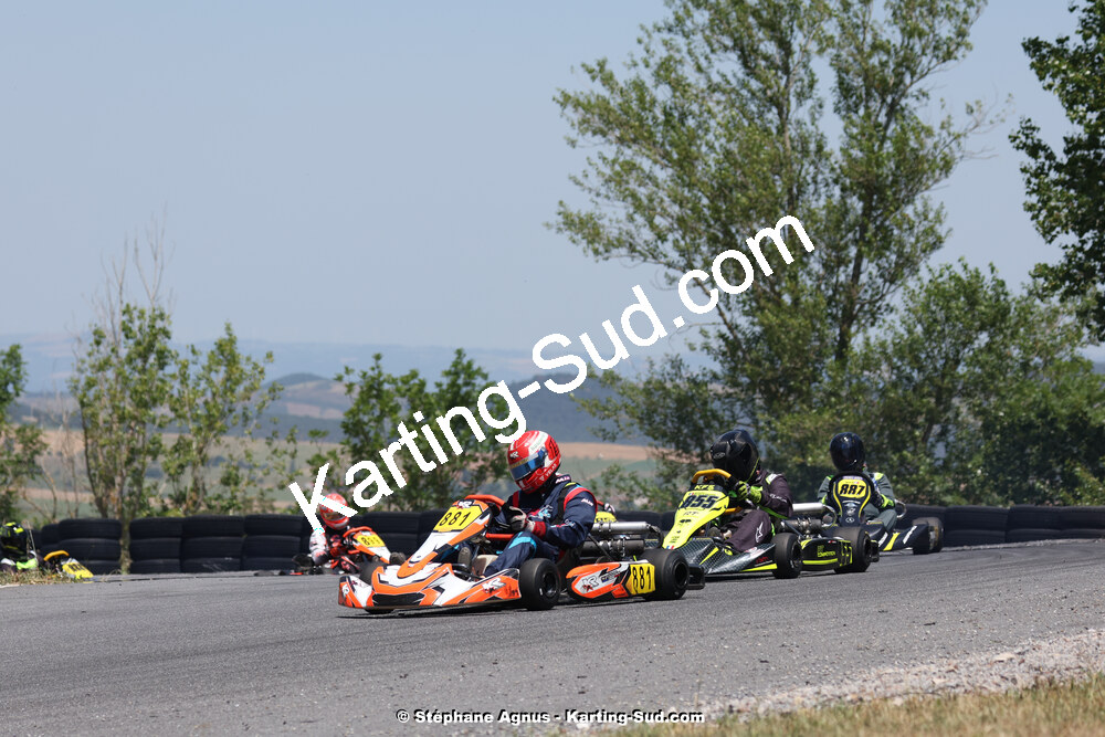09/07/2023 : 1ère manche du Challenge Jean-Claude Sanchez à Belmont sur Rance (photos Stéphane Agnus) 2023 — karting