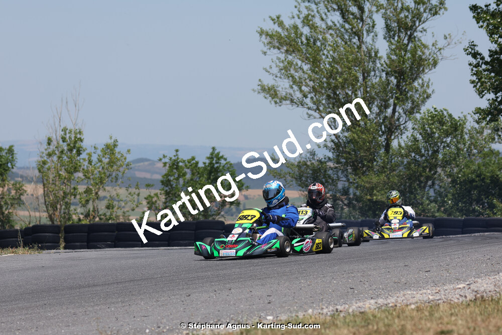 09/07/2023 : 1ère manche du Challenge Jean-Claude Sanchez à Belmont sur Rance (photos Stéphane Agnus) 2023 — karting