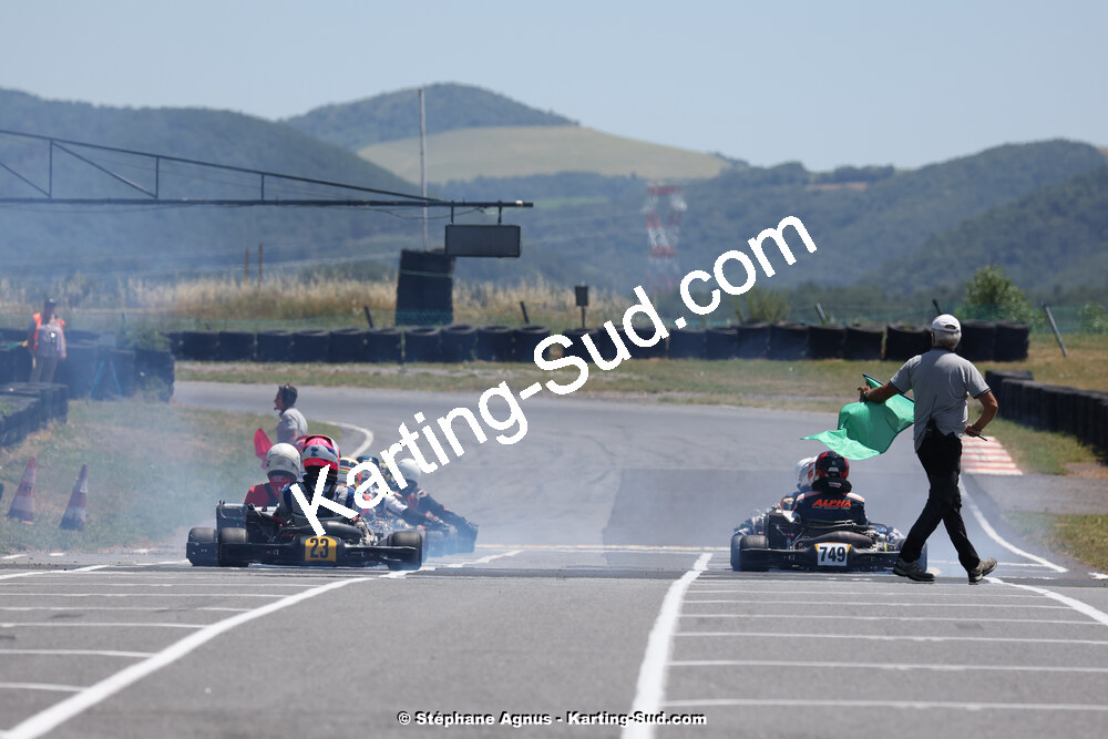 09/07/2023 : 1ère manche du Challenge Jean-Claude Sanchez à Belmont sur Rance (photos Stéphane Agnus) 2023 — karting