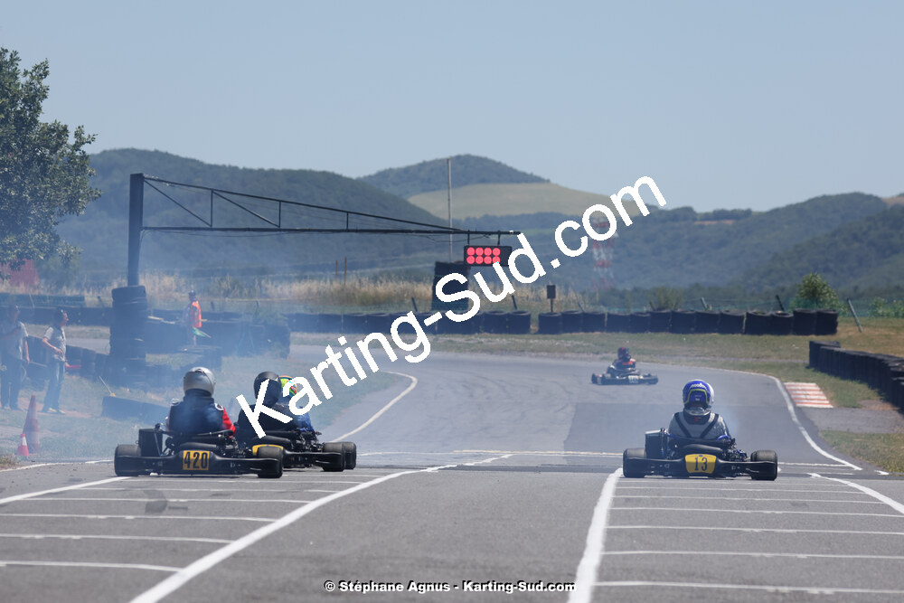 09/07/2023 : 1ère manche du Challenge Jean-Claude Sanchez à Belmont sur Rance (photos Stéphane Agnus) 2023 — karting