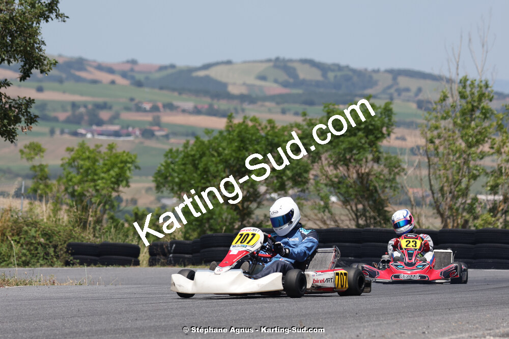 09/07/2023 : 1ère manche du Challenge Jean-Claude Sanchez à Belmont sur Rance (photos Stéphane Agnus) 2023 — karting