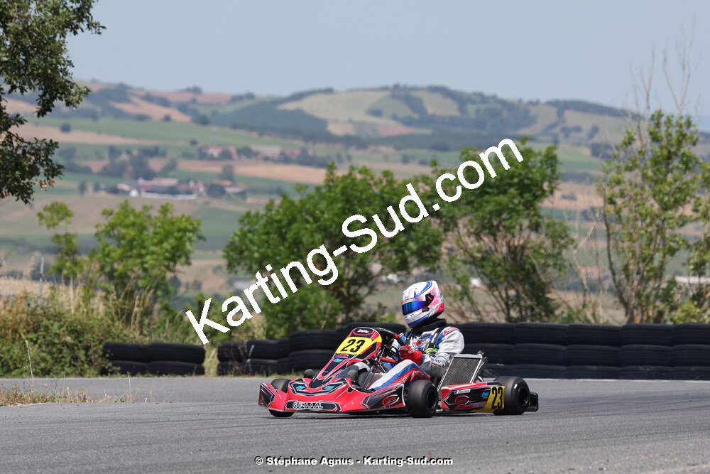 09/07/2023 : 1ère manche du Challenge Jean-Claude Sanchez à Belmont sur Rance (photos Stéphane Agnus) 2023 — karting
