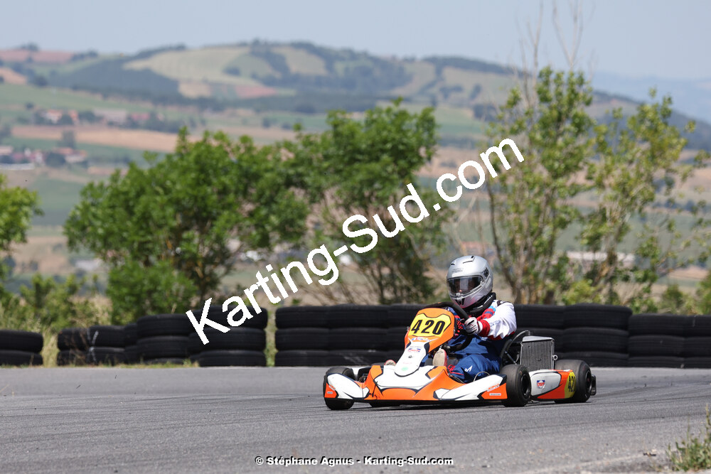 09/07/2023 : 1ère manche du Challenge Jean-Claude Sanchez à Belmont sur Rance (photos Stéphane Agnus) 2023 — karting