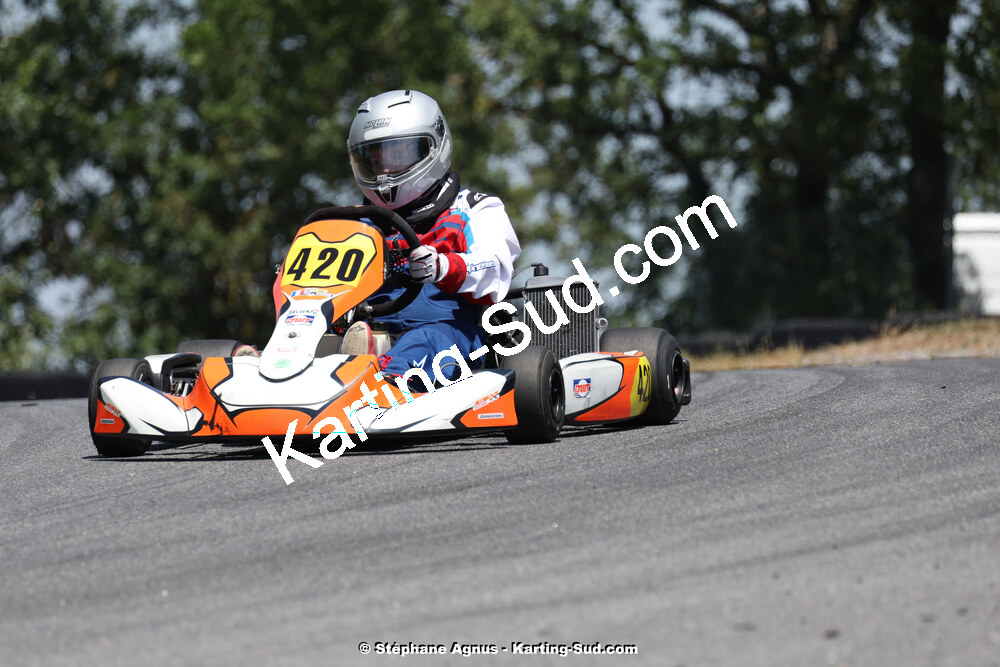 09/07/2023 : 1ère manche du Challenge Jean-Claude Sanchez à Belmont sur Rance (photos Stéphane Agnus) 2023 — karting