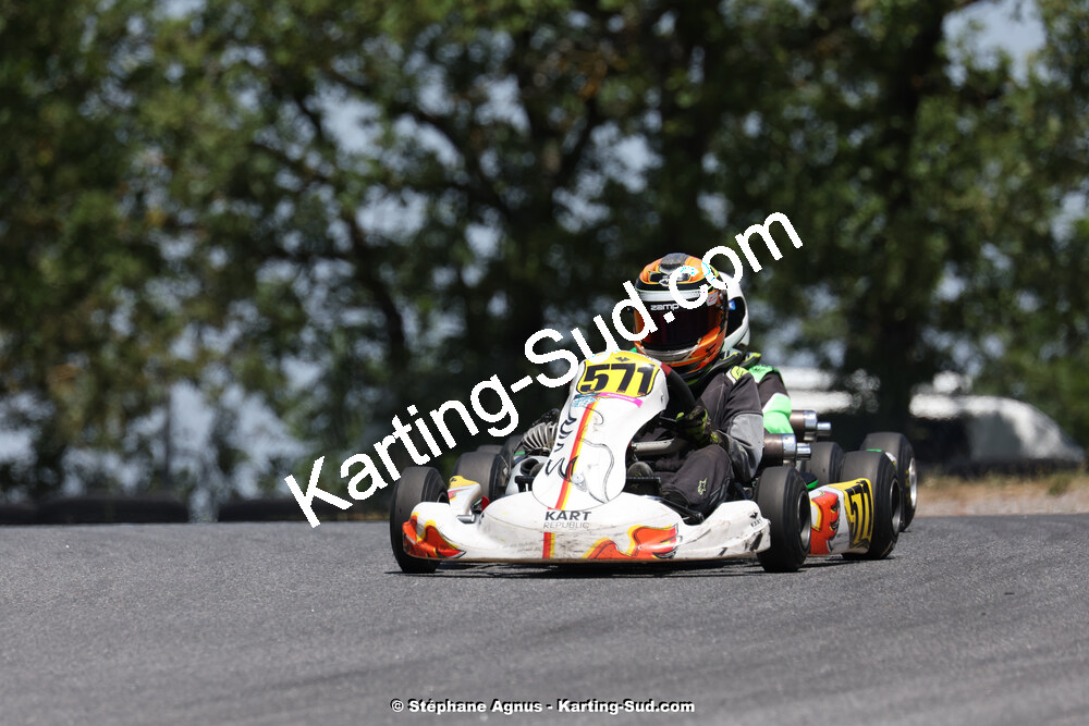 09/07/2023 : 1ère manche du Challenge Jean-Claude Sanchez à Belmont sur Rance (photos Stéphane Agnus) 2023 — karting