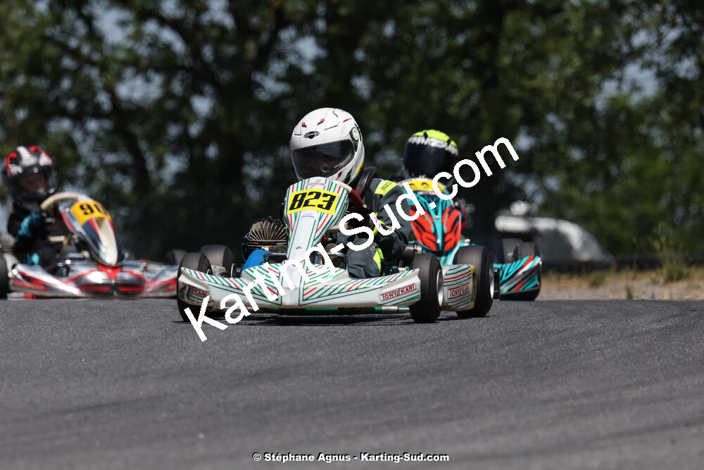09/07/2023 : 1ère manche du Challenge Jean-Claude Sanchez à Belmont sur Rance (photos Stéphane Agnus) 2023 — karting