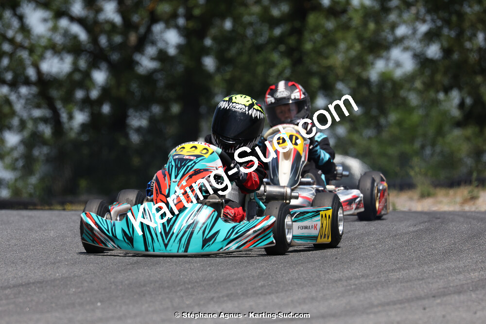 09/07/2023 : 1ère manche du Challenge Jean-Claude Sanchez à Belmont sur Rance (photos Stéphane Agnus) 2023 — karting