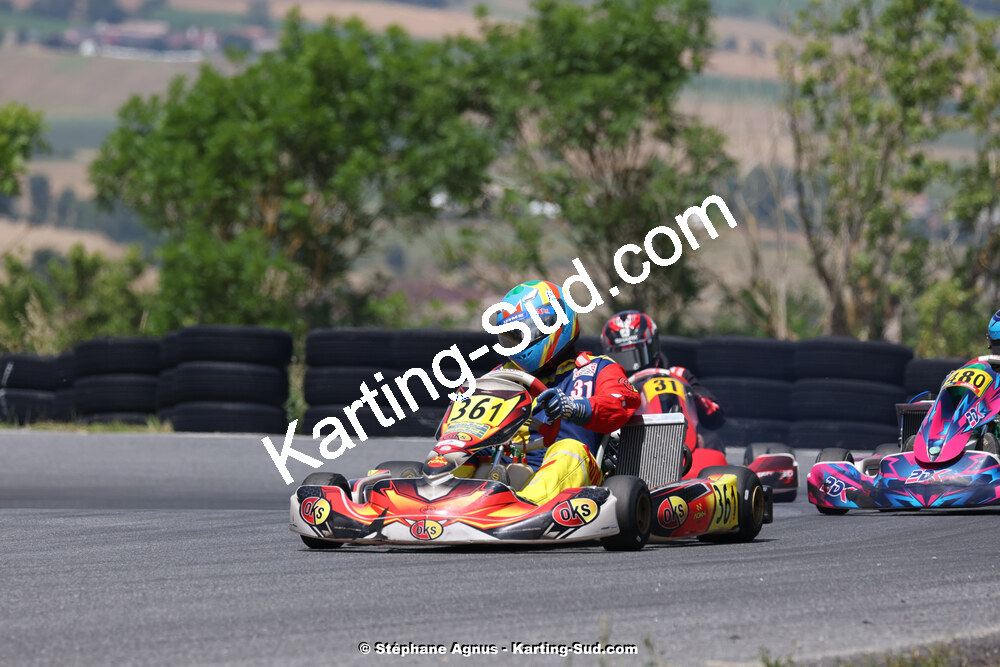 09/07/2023 : 1ère manche du Challenge Jean-Claude Sanchez à Belmont sur Rance (photos Stéphane Agnus) 2023 — karting