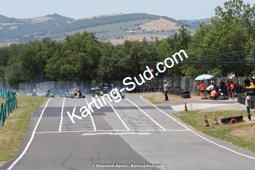 09/07/2023 : 1ère manche du Challenge Jean-Claude Sanchez à Belmont sur Rance (photos Stéphane Agnus) 2023 — karting