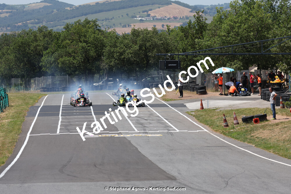 09/07/2023 : 1ère manche du Challenge Jean-Claude Sanchez à Belmont sur Rance (photos Stéphane Agnus) 2023 — karting