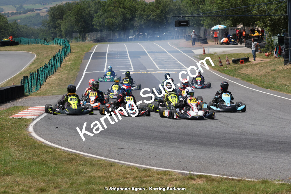 09/07/2023 : 1ère manche du Challenge Jean-Claude Sanchez à Belmont sur Rance (photos Stéphane Agnus) 2023 — karting