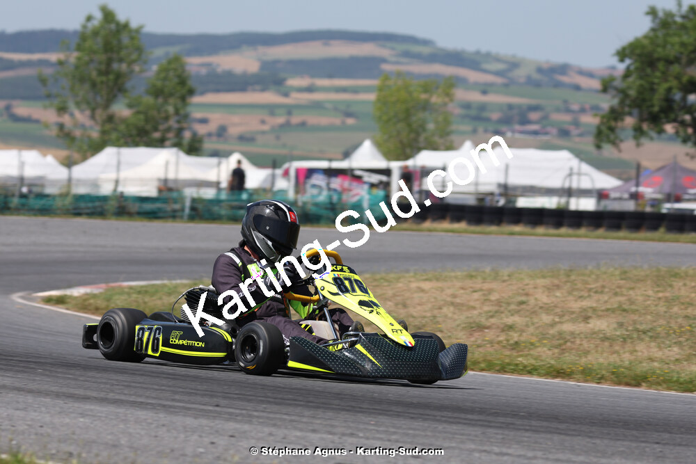 09/07/2023 : 1ère manche du Challenge Jean-Claude Sanchez à Belmont sur Rance (photos Stéphane Agnus) 2023 — karting