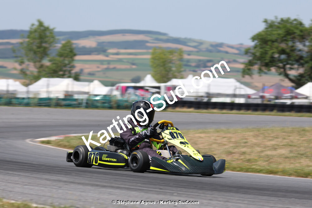 09/07/2023 : 1ère manche du Challenge Jean-Claude Sanchez à Belmont sur Rance (photos Stéphane Agnus) 2023 — karting