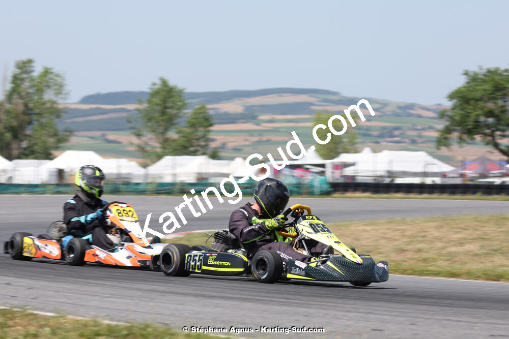 09/07/2023 : 1ère manche du Challenge Jean-Claude Sanchez à Belmont sur Rance (photos Stéphane Agnus) 2023 — karting