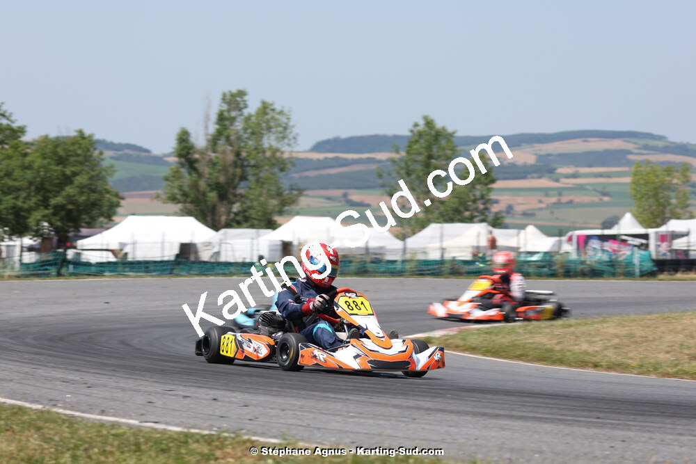 09/07/2023 : 1ère manche du Challenge Jean-Claude Sanchez à Belmont sur Rance (photos Stéphane Agnus) 2023 — karting