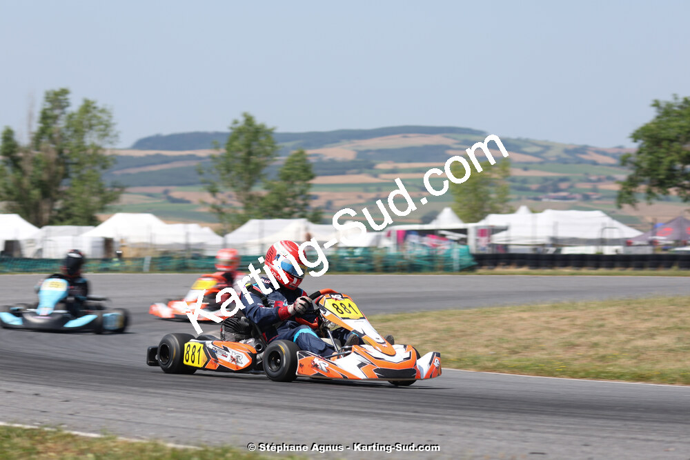 09/07/2023 : 1ère manche du Challenge Jean-Claude Sanchez à Belmont sur Rance (photos Stéphane Agnus) 2023 — karting