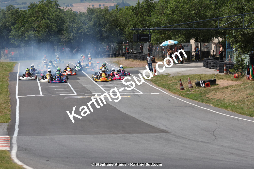 09/07/2023 : 1ère manche du Challenge Jean-Claude Sanchez à Belmont sur Rance (photos Stéphane Agnus) 2023 — karting