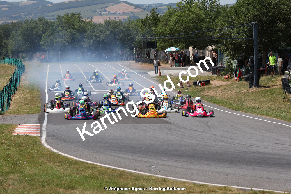 09/07/2023 : 1ère manche du Challenge Jean-Claude Sanchez à Belmont sur Rance (photos Stéphane Agnus) 2023 — karting
