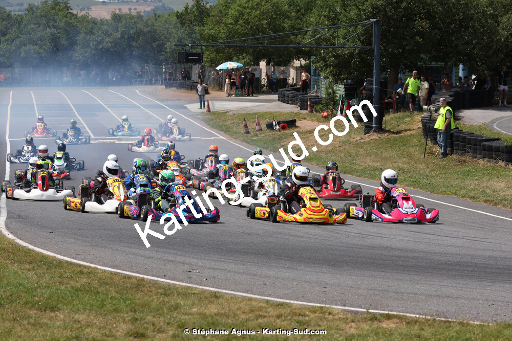 09/07/2023 : 1ère manche du Challenge Jean-Claude Sanchez à Belmont sur Rance (photos Stéphane Agnus) 2023 — karting