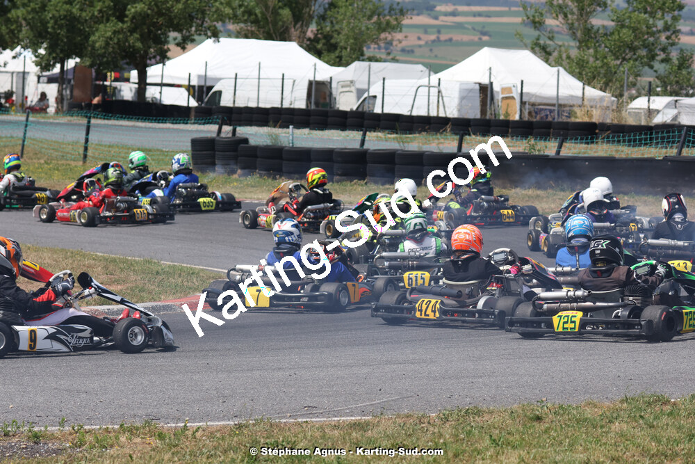 09/07/2023 : 1ère manche du Challenge Jean-Claude Sanchez à Belmont sur Rance (photos Stéphane Agnus) 2023 — karting
