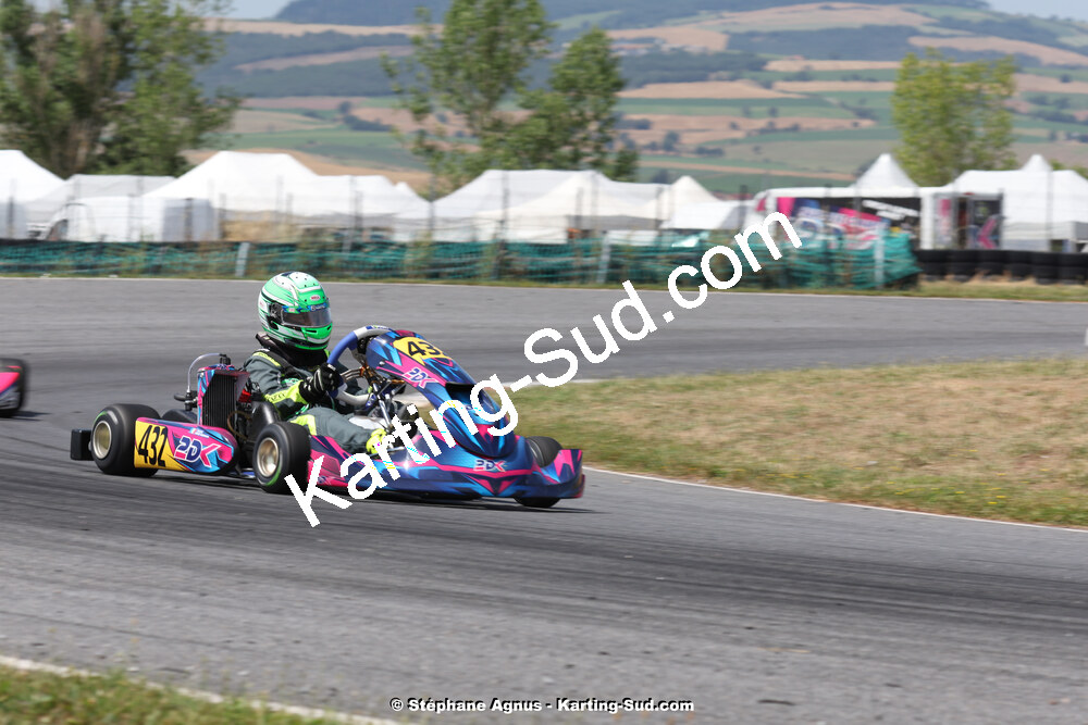 09/07/2023 : 1ère manche du Challenge Jean-Claude Sanchez à Belmont sur Rance (photos Stéphane Agnus) 2023 — karting