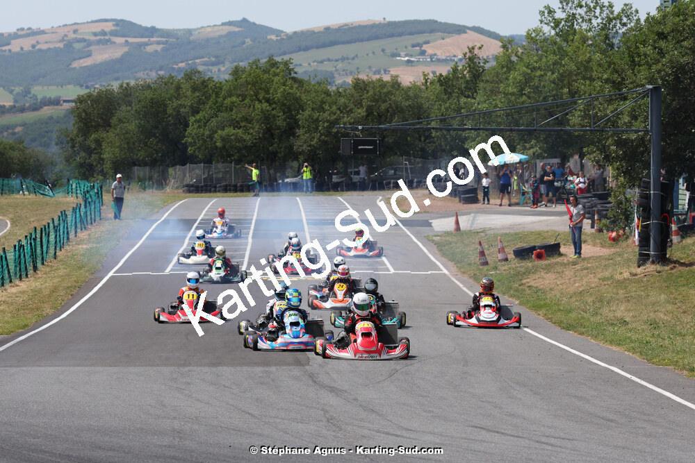 09/07/2023 : 1ère manche du Challenge Jean-Claude Sanchez à Belmont sur Rance (photos Stéphane Agnus) 2023 — karting