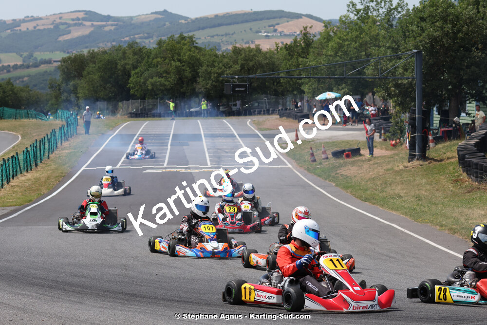 09/07/2023 : 1ère manche du Challenge Jean-Claude Sanchez à Belmont sur Rance (photos Stéphane Agnus) 2023 — karting