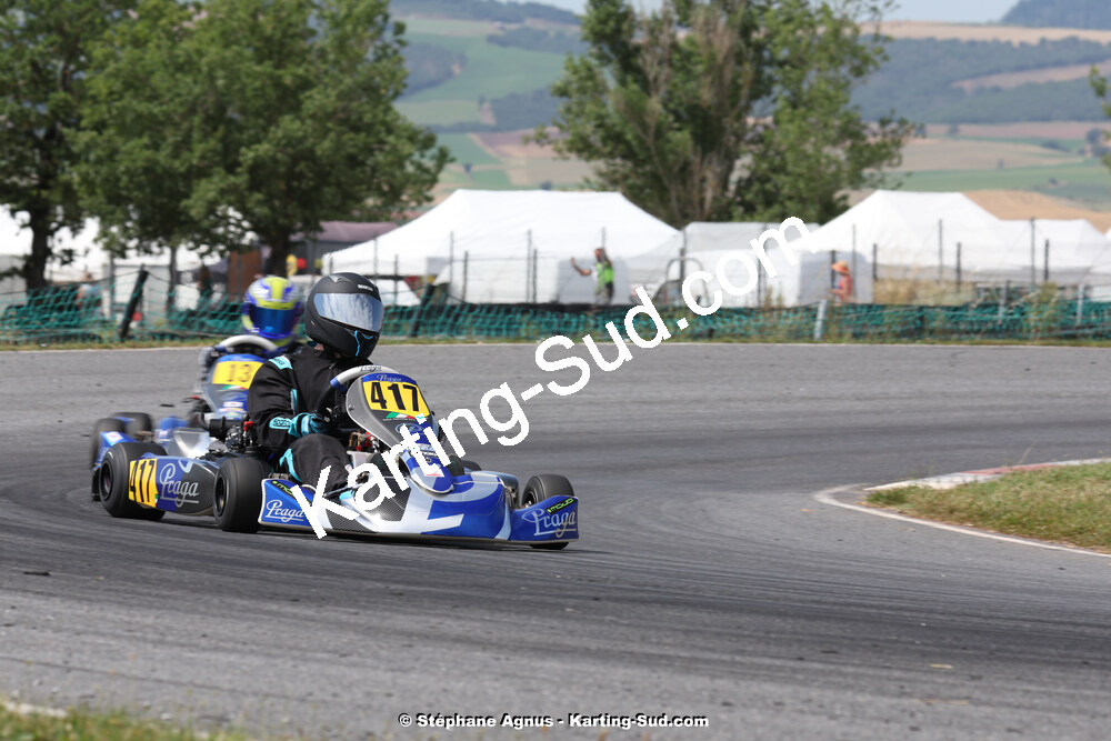 09/07/2023 : 1ère manche du Challenge Jean-Claude Sanchez à Belmont sur Rance (photos Stéphane Agnus) 2023 — karting