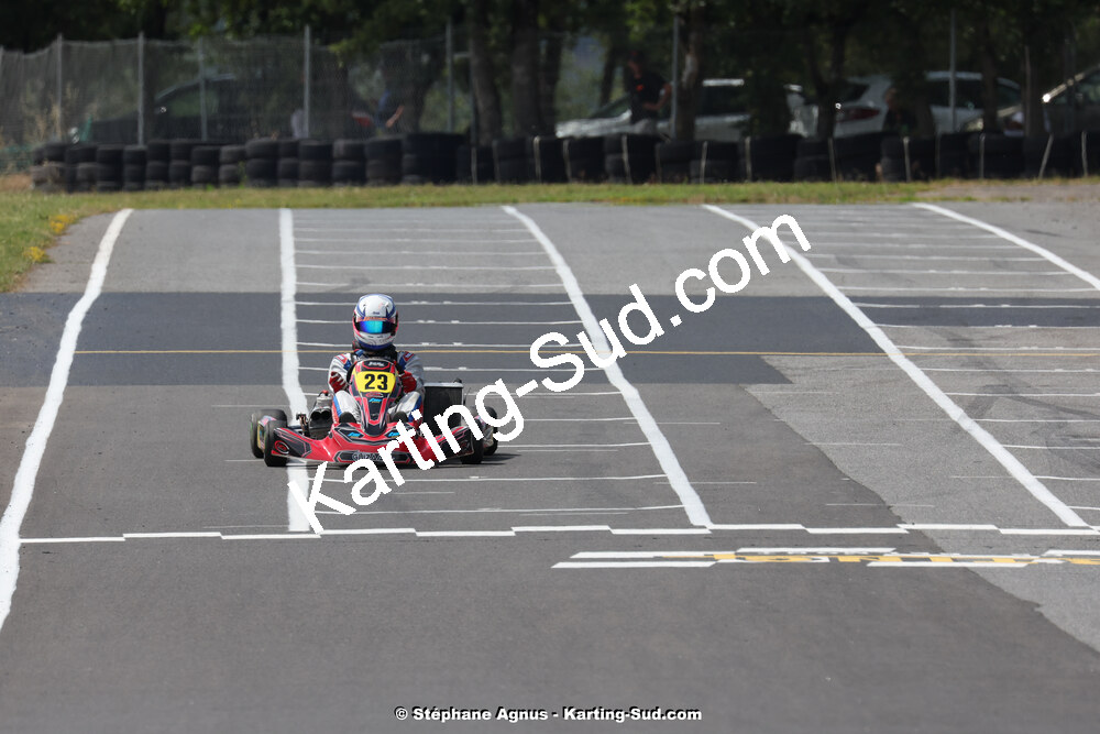 09/07/2023 : 1ère manche du Challenge Jean-Claude Sanchez à Belmont sur Rance (photos Stéphane Agnus) 2023 — karting