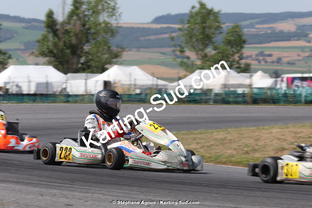 09/07/2023 : 1ère manche du Challenge Jean-Claude Sanchez à Belmont sur Rance (photos Stéphane Agnus) 2023 — karting