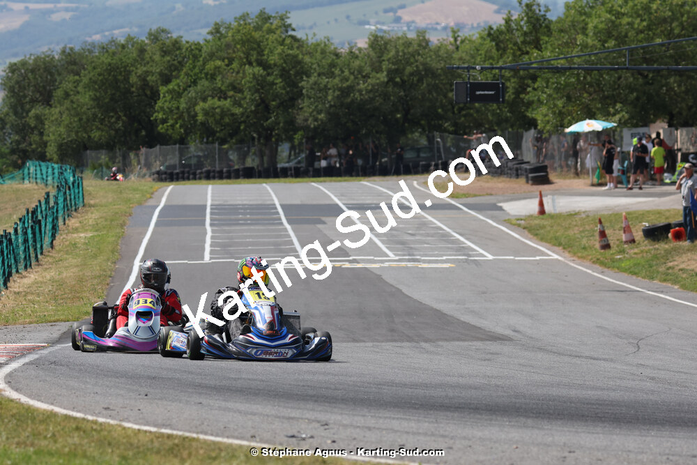 09/07/2023 : 1ère manche du Challenge Jean-Claude Sanchez à Belmont sur Rance (photos Stéphane Agnus) 2023 — karting