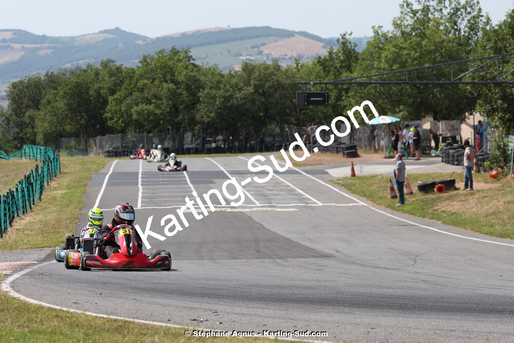 09/07/2023 : 1ère manche du Challenge Jean-Claude Sanchez à Belmont sur Rance (photos Stéphane Agnus) 2023 — karting