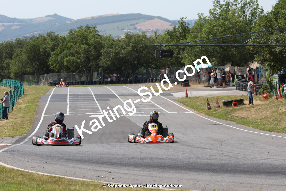 09/07/2023 : 1ère manche du Challenge Jean-Claude Sanchez à Belmont sur Rance (photos Stéphane Agnus) 2023 — karting