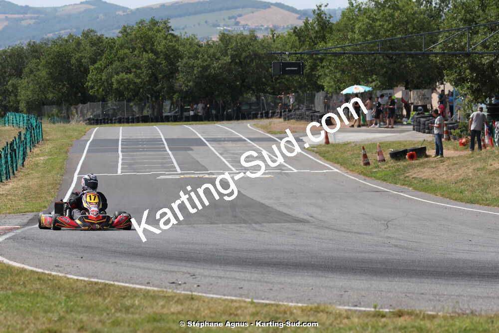 09/07/2023 : 1ère manche du Challenge Jean-Claude Sanchez à Belmont sur Rance (photos Stéphane Agnus) 2023 — karting