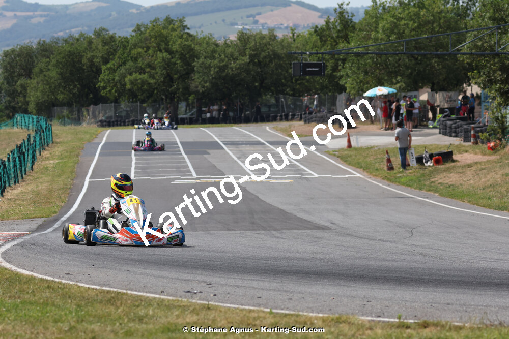 09/07/2023 : 1ère manche du Challenge Jean-Claude Sanchez à Belmont sur Rance (photos Stéphane Agnus) 2023 — karting