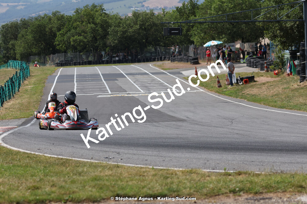 09/07/2023 : 1ère manche du Challenge Jean-Claude Sanchez à Belmont sur Rance (photos Stéphane Agnus) 2023 — karting
