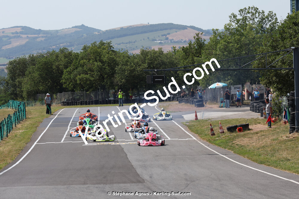 09/07/2023 : 1ère manche du Challenge Jean-Claude Sanchez à Belmont sur Rance (photos Stéphane Agnus) 2023 — karting