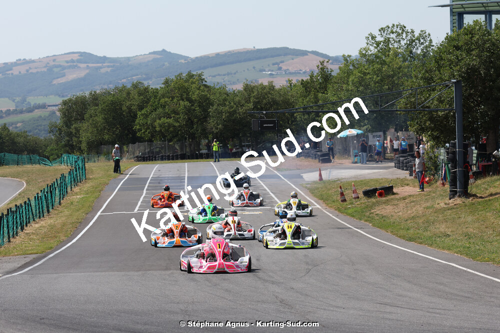 09/07/2023 : 1ère manche du Challenge Jean-Claude Sanchez à Belmont sur Rance (photos Stéphane Agnus) 2023 — karting