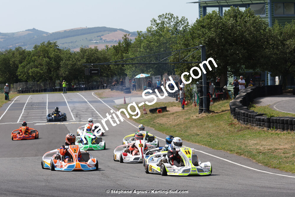 09/07/2023 : 1ère manche du Challenge Jean-Claude Sanchez à Belmont sur Rance (photos Stéphane Agnus) 2023 — karting