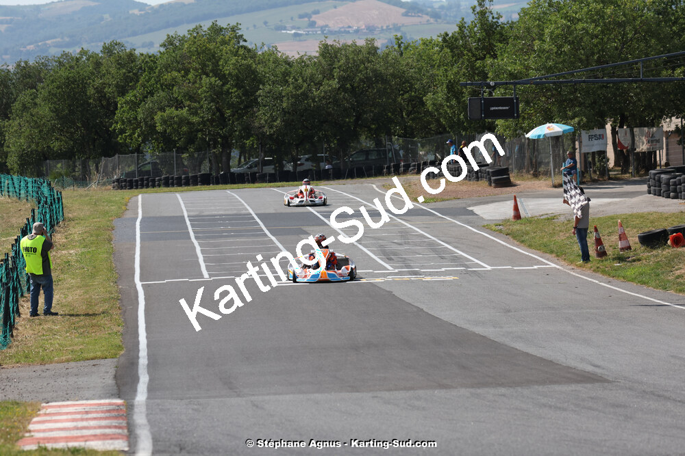 09/07/2023 : 1ère manche du Challenge Jean-Claude Sanchez à Belmont sur Rance (photos Stéphane Agnus) 2023 — karting