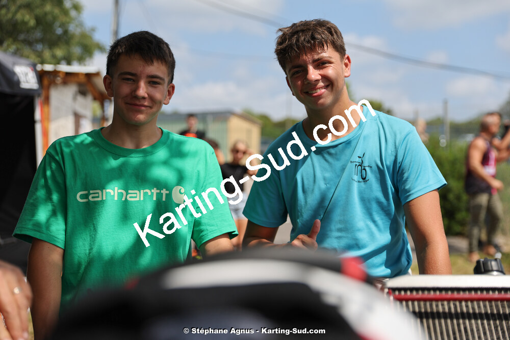 Arnaud BEYRIA, Sacha CATALA — 29 & 30/07/2023 : Elceka forever ! à Grabels (photos Stéphane Agnus) 2023 — karting