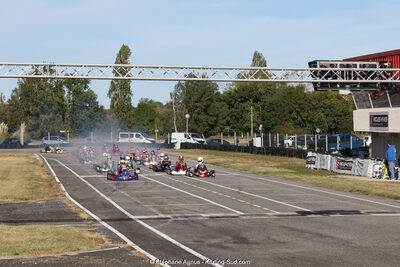 15/10/2023 : 3ème manche du Challenge Jean-Claude Sanchez à Aigues-Vives (photos Stéphane Agnus) 2023 — karting