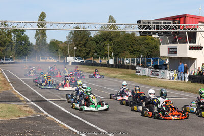 15/10/2023 : 3ème manche du Challenge Jean-Claude Sanchez à Aigues-Vives (photos Stéphane Agnus) 2023 — karting