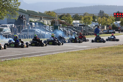 15/10/2023 : 3ème manche du Challenge Jean-Claude Sanchez à Aigues-Vives (photos Stéphane Agnus) 2023 — karting