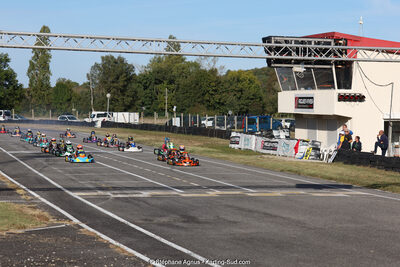 15/10/2023 : 3ème manche du Challenge Jean-Claude Sanchez à Aigues-Vives (photos Stéphane Agnus) 2023 — karting