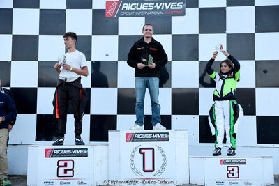 15/10/2023 : 3ème manche du Challenge Jean-Claude Sanchez à Aigues-Vives (photos Stéphane Agnus) 2023 — karting