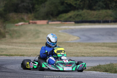15/10/2023 : 3ème manche du Challenge Jean-Claude Sanchez à Aigues-Vives (photos Stéphane Agnus) 2023 — karting